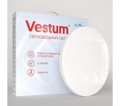 Зображення 2 LED світильник Vestum Simple VS-80023 36W 4000K 220V