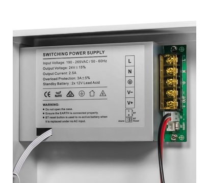 Изображение 6 ИБП импульсный Kraft Energy PSU-2425LED 24V (41-00042), Ток (А): 2.5 А