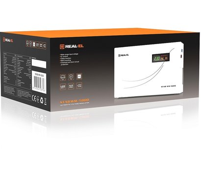 Изображение 9 Релейный стабилизатор REAL-EL Stab WM-5000 (EL122400014)