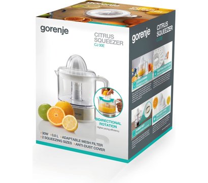 Зображення 12 Соковижималка Gorenje CJ30E