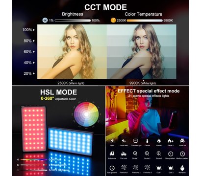 Изображение 5 Студийное освещение Puluz PU633 RGB