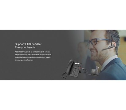 Изображение 7 VoIP телефон Fanvil X301P на 2 линии