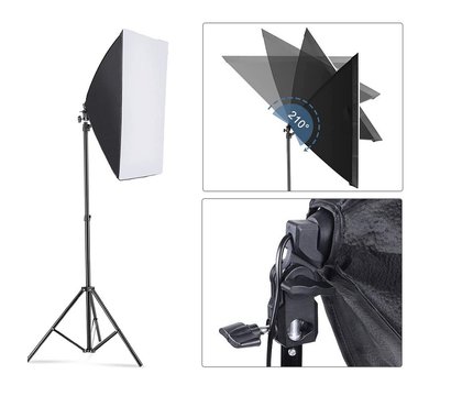 Зображення 2 Студійне освітлення Visico LED-170 Double Kit
