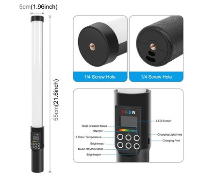 Изображение 2 Студийное освещение Puluz PU4135 RGB