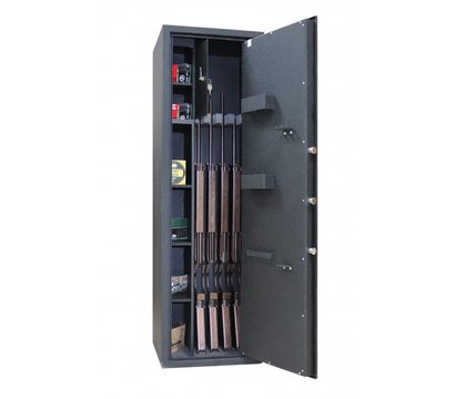 Зображення 3 Сейф для зброї Griffon GS.420.K Black.CR 1 осередок