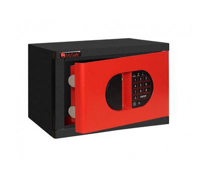 Изображение 3 Мебельный сейф MySafe MS.17/23.K.E Red совмещенный (код + ключ) замок