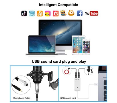 Изображение 4 Микрофон Puluz PU612B Black