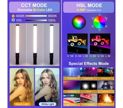 Изображение 4 Студийное освещение Puluz PU4135 RGB