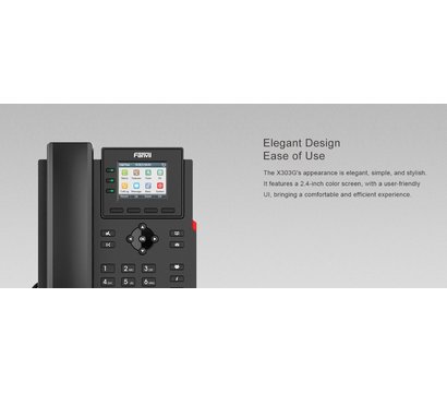 Зображення 4 VoIP телефон Fanvil X303G провідна трубка