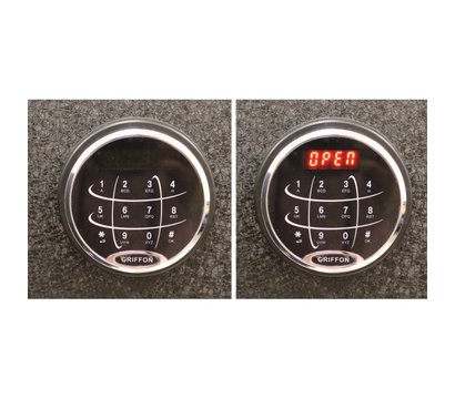 Изображение 4 Оружейный сейф Griffon GS.420.E Black.CR 1 ячейка
