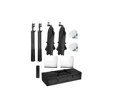 Зображення 7 Студійне освітлення Visico LED-170 Double Kit