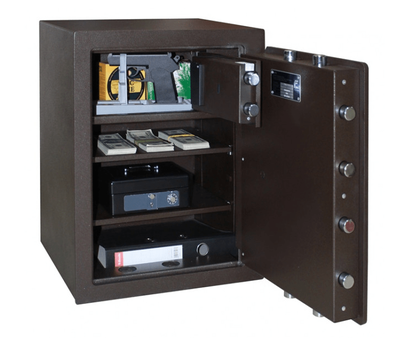 Изображение 2 Взломостойкий сейф Griffon CLE I.55.ET Brown кодовый электронный замок