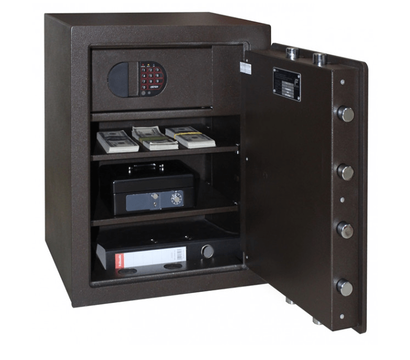 Изображение 3 Взломостойкий сейф Griffon CLE I.55.ET Brown кодовый электронный замок