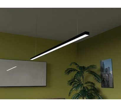 Зображення 7 LED світильник Ledua N23-1-1000 57,6W 3600lm 6000K 220V Black на 57.6 Вт