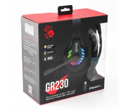 Изображение 10 Bluetooth гарнитура A4Tech Bloody GR230 Black