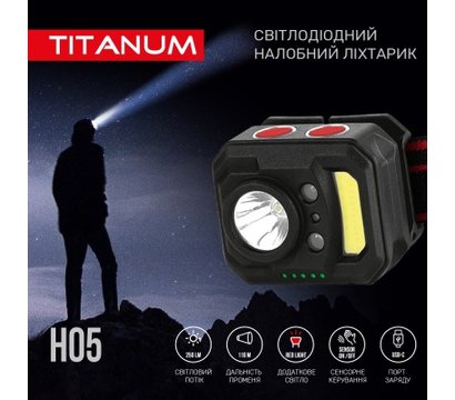 Зображення 3 Ліхтар на чоло Titanum TLF-H05