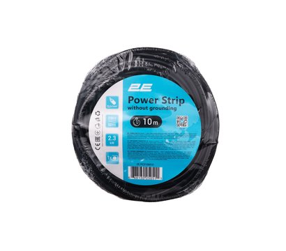 Зображення 2 Подовжувач 2E 2E-PC210M10, 2G*1.0мм, 10м, Black