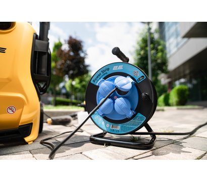 Зображення 3 2E 2E-CR4315IP44M20, 3G*1.5мм, 20м, Black 4 розеток