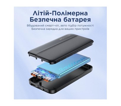 Изображение 4 Повербанк Remax RPP-212 Tinyl 10000mAh Black — RPP-212