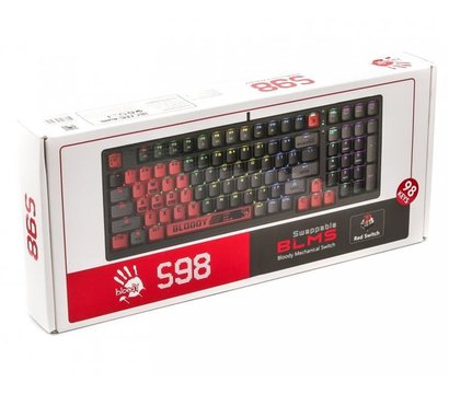 Изображение 5 Клавиатура A4Tech S98 Bloody Sports Red