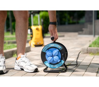 Зображення 7 2E 2E-CR4315IP44M20, 3G*1.5мм, 20м, Black 4 розеток