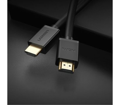 Изображение 2 Кабель мультимедийный Ugreen HD104 HDMI - HDMI, 1 м, Black - 10106