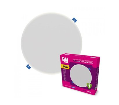 Зображення 6 Світлодіодний LED світильник ELM Grace 26-0093 24W 4000К IP20
