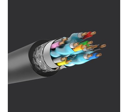 Изображение 7 Кабель мультимедийный Ugreen HD104 HDMI - HDMI, 1 м, Black - 10106