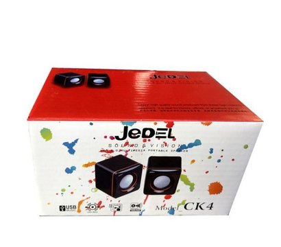 Зображення 2 Акустична система 2.0 Jedel CК4 Black