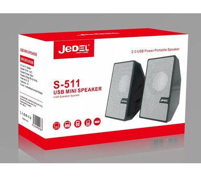 Изображение 2 Акустическая система 2.0 Jedel S-511 Black