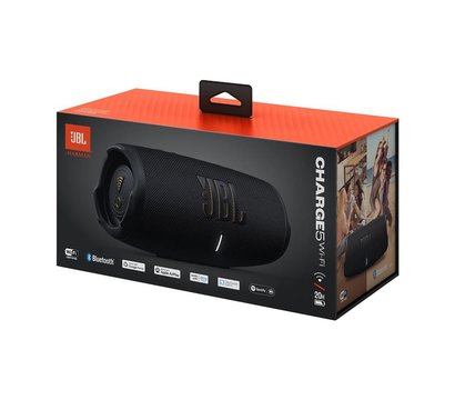 Зображення 7 Акустична система 2.0 JBL Charge 5 Wi-Fi Black — JBLCHARGE5WIFIBLK