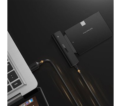 Зображення 2 Адаптер Ugreen CM321 USB-С-1xSATA Black - 70609
