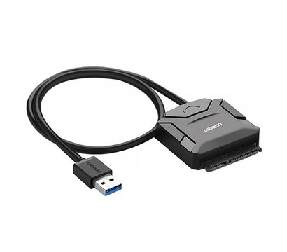 Зображення 3 Адаптер Ugreen CR108 USB-С-1xSATA Black - 20611