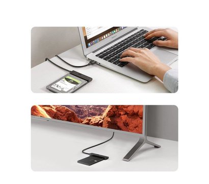 Зображення 4 Адаптер Ugreen CM321 USB-С-1xSATA Black - 70609