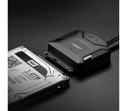 Зображення 5 Адаптер Ugreen CR108 USB-С-1xSATA Black - 20611