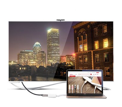 Зображення 5 Адаптер Ugreen USB Type-C - HDMI, White - 40273