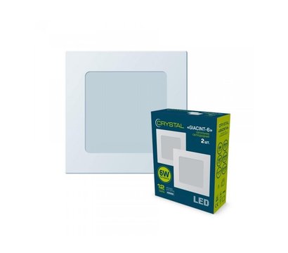 Зображення 2 LED світильник Crystal Dynamics Giacint DNL-006 6W 4000K, 2 шт.