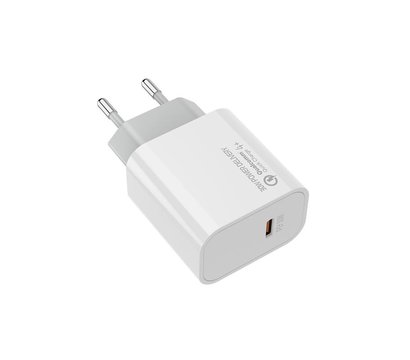 Зображення 3 Зарядний пристрій ColorWay Power Delivery Port PPS USB Type-C (30W) White — CW-CHS038PD-WT