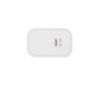 Зображення 5 Зарядний пристрій ColorWay Power Delivery Port PPS USB Type-C (30W) White — CW-CHS038PD-WT