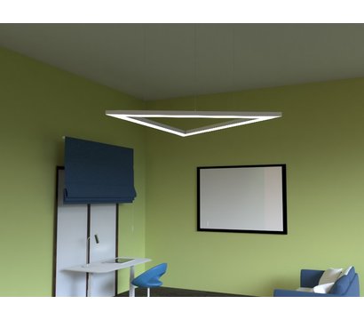 Изображение 5 Светодиодный LED светильник Ledua Дельта треугольник 102W 13000lm 6000К 110-240V