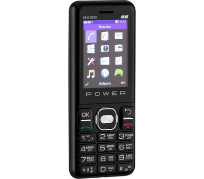 Зображення 2 Мобільний телефон 2E E240 2023 Dual Sim Black