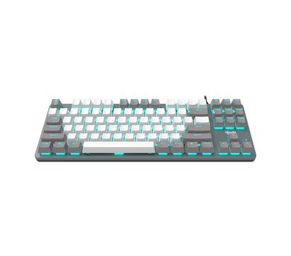 Изображение 2 Клавиатура Aula Mechanical F3287 White/Grey keycap KRGD Blue