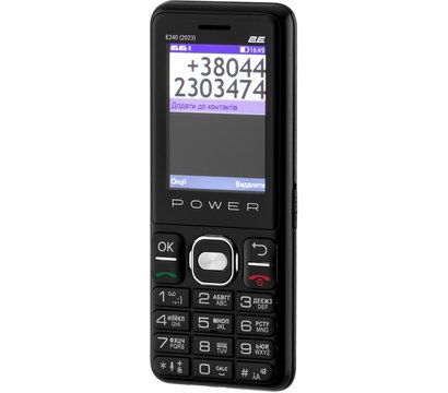 Зображення 3 Мобільний телефон 2E E240 2023 Dual Sim Black