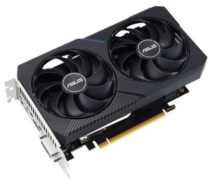 Изображение 3 Видеокарта Asus GeForce RTX 3050 Dual OC V2 (8192MB, GDDR6, 128bit) — DUAL-RTX3050-O8G-V2