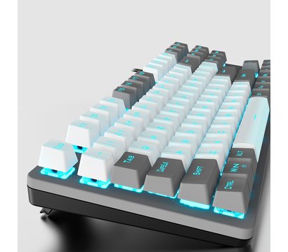 Изображение 6 Клавиатура Aula Mechanical F3287 White/Grey keycap KRGD Blue