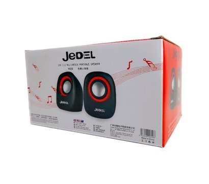 Зображення 2 Акустична система 2.0 Jedel M600 Black