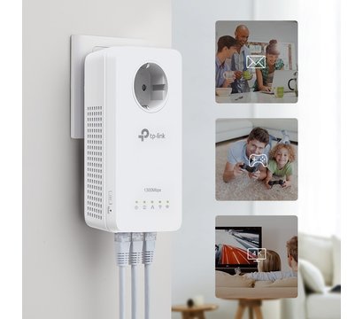 Изображение 7 Powerline адаптер TP-Link TL-WPA8631PKIT