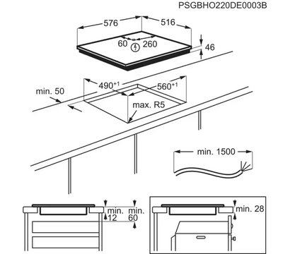 Изображение 13 Варочная поверхность Electrolux EIT60443X