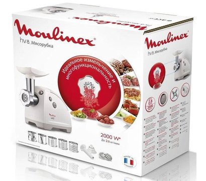 Зображення 15 М`ясорубка Moulinex ME626T_XF2