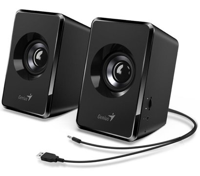 Зображення 2 Акустична система 2.0 Genius SP-U125 USB Black